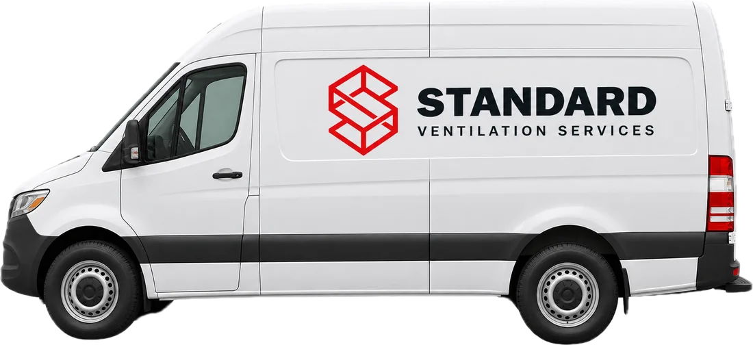 Standard Ventilation Services high-roof service van with company livery